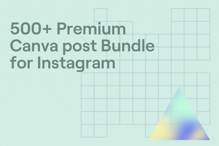 digital-product | 500+ Premium Canva post Bundle for Instagram